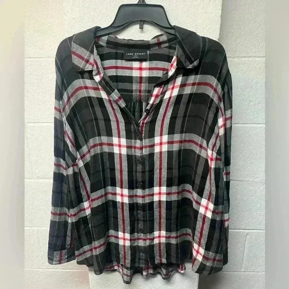 Lane Bryant Flannel - Picture 1 of 4